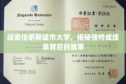 探索伯明翰城市大学，揭秘独特成绩单背后的故事