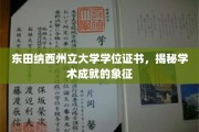 学位证书背后的荣耀，东田纳西州立大学成就的见证