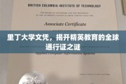 里丁大学文凭，揭开精英教育的全球通行证之谜