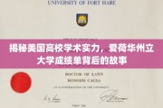 美国高校实力大揭秘，爱荷华州立大学学术成绩背后的传奇故事